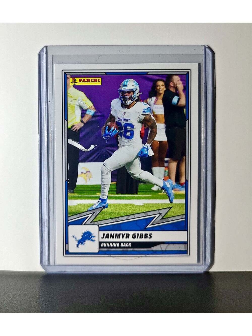 Jahmyr Gibbs 2025 Panini NFL #54 Sticker Card Detroit Lions - Picture 1 of 6
